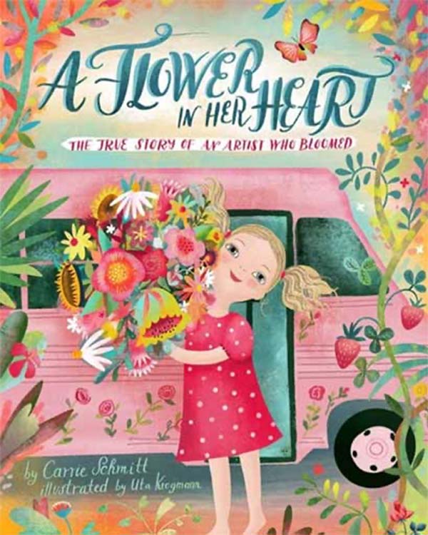 a flower in her heart