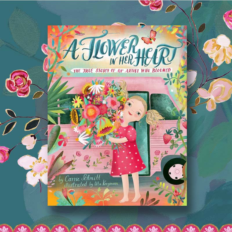 carrie schmit a flower in her heart book