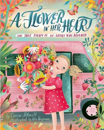 carrie schmit book a flower in her heart