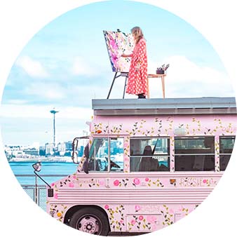 carrie schmit mobile art studio