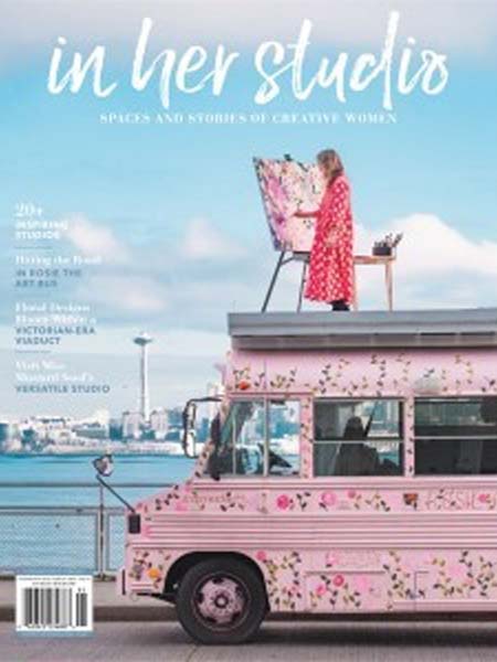 carrie schmit press in her studio