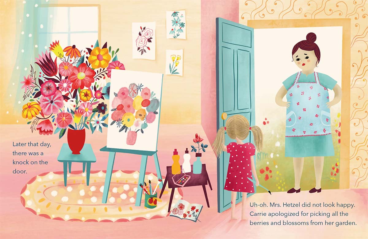 carrie schmitt a flower in her heart page 1