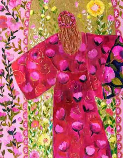 dancing at the temple door