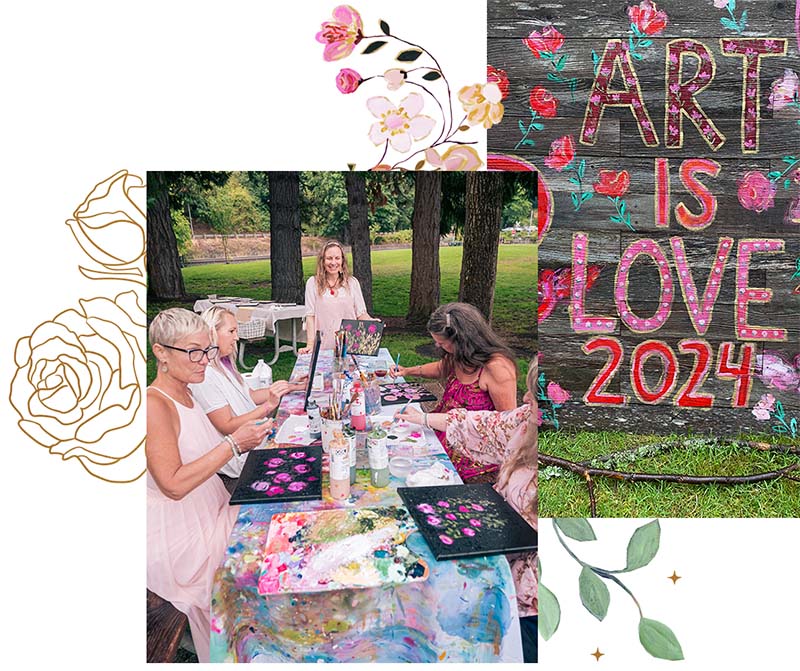 carrie schmit art is love