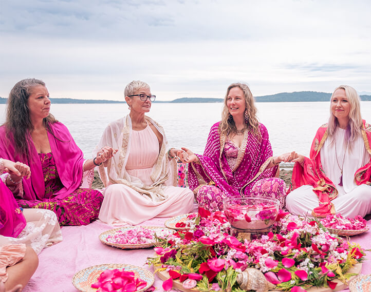 carrie schmitt opening circle on zoom 2